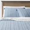 Reversible Matelassé Stitched Stripe Quilt Sham - Threshold™