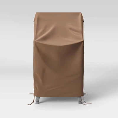 Stackable Chair Cover Brown - Threshold™ 1 Stackable Chair Cover Brown - Threshold™
