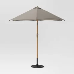 9'x9' Market Patio Umbrella - Light Wood Pole - Threshold™ -Home Decor Store GUEST 63fceac0 63ea 47a8 9bbc 8fa650bebfc2