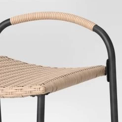 Popperton 2pk Arched Wicker Bar Height Patio Chairs, Outdoor Furniture - Black - Threshold™ Designed With Studio McGee 7 Popperton 2pk Arched Wicker Bar Height Patio Chairs, Outdoor Furniture - Black - Threshold™ Designed With Studio McGee -Home Decor Store GUEST 6461d5e1 cebd 4a43 a1ce 3951045fe009