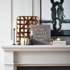 14"x 14" Wood Letterboard Gray - Threshold™ 6 14"x 14" Wood Letterboard Gray - Threshold™ -Home Decor Store GUEST 699d8510 7f89 4295 a079 334b0e290c4f