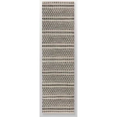 Norwalk Stripe Rug Black/White - Threshold™ 1 Norwalk Stripe Rug Black/White - Threshold™