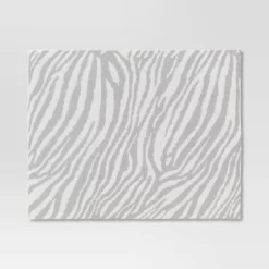 Cozy Feathery Knit Zebra Throw Blanket Gray - Threshold™ 5 Cozy Feathery Knit Zebra Throw Blanket Gray - Threshold™ -Home Decor Store GUEST 6dd07cc5 77ef 45ad b08b 85eef55d0372