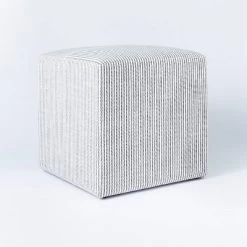 Lynwood Square Upholstered Cube - Threshold™ Designed With Studio McGee -Home Decor Store GUEST 72ce0fb7 c23f 404a 9ed8 12c0207c98cb