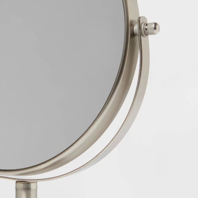 Bathroom Mirror Brushed Nickel - Threshold™ 2 Bathroom Mirror Brushed Nickel - Threshold™ - Image 2
