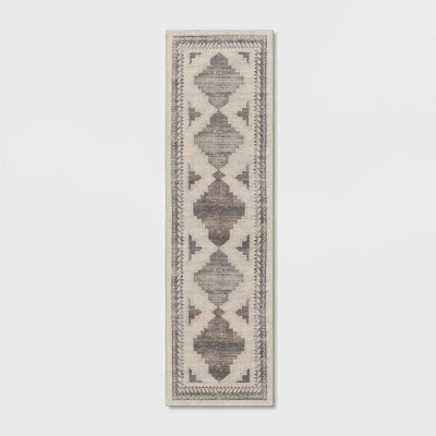 Cromwell Washable Printed Persian Style Rug Tan - Threshold™ 5 Cromwell Washable Printed Persian Style Rug Tan - Threshold™ - Image 5