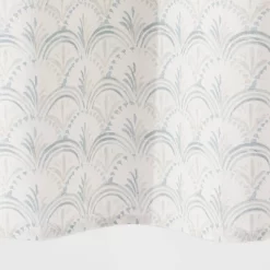 Block Print Scallop Shower Curtain Aqua Blue - Threshold™ -Home Decor Store GUEST 778a054f a5b3 486b 8a5e 47632fd96cbf