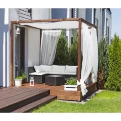 66"-120" Dual Mounted Indoor/Outdoor Tension Window Rod Light Gray - Threshold™ -Home Decor Store GUEST 778e8f70 86b4 4274 9f61 b1ebb5d4b18a