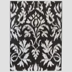 Garden Ikat Outdoor Rug Black - Threshold™ -Home Decor Store GUEST 7a75eaef 317d 4f33 8f8f 6b88e002a83d