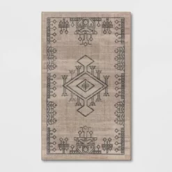 Hancock Distressed Center Motif Rug Beige - Threshold™ -Home Decor Store GUEST 7abb6d49 1fa2 45cb 8bc2 da63c76cb8c5