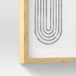 (Set Of 2) 16" X 20" Curve Lines Framed Under Glass Black - Threshold™ -Home Decor Store GUEST 7baf7b27 376e 4957 9e0f 57bbc883acc6