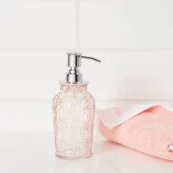 Glass Soap/Lotion Dispenser Blush - Threshold™