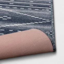 2'4"x3'9" Woven Tapestry Rug With Fringe Indigo - Threshold™ -Home Decor Store GUEST 7ca9d346 5e0d 4060 9ae1 61040279a590