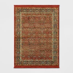 Damask Woven Persian With Fringe Rug - Threshold -Home Decor Store GUEST 8003e9ae 9aa3 4a9a bdf6 4e8eb0b873b9