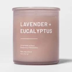 Glass Jar Lavender And Eucalyptus Candle - Threshold™ -Home Decor Store GUEST 809cac14 c554 458a 8774 49a2f6be7e7b