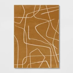 Abstract Lines Rug Mustard - Threshold™ -Home Decor Store GUEST 81567303 b2d4 42e0 a48e 1fb6e86e7ad4