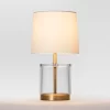 Modern Acrylic Accent Lamp Brass - Threshold™