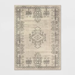 Hancock Distressed Center Motif Rug Beige - Threshold™ -Home Decor Store GUEST 83a3285f 266c 4fe0 977c ecd0bb0848d3