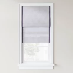 1pc Light Filtering Cordless Linen Blend Roman Window Shade Gray - Threshold™ -Home Decor Store GUEST 84bd64eb 6899 4035 99db 13de0f77eb71