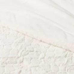 Textured Faux Fur Comforter & Sham Set - Threshold™ 6 Textured Faux Fur Comforter & Sham Set - Threshold™ -Home Decor Store GUEST 875085ec a051 4c1b a8bd 09802176ed20