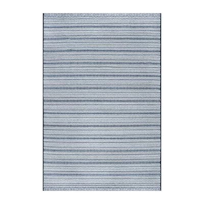 Pattern Stripe Outdoor Rug Blue - Threshold 9 Pattern Stripe Outdoor Rug Blue - Threshold - Image 9