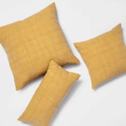 Woven Washed Windowpane Throw Pillow - Threshold™ 7 Woven Washed Windowpane Throw Pillow - Threshold™ -Home Decor Store GUEST 8a46f800 ce54 4f70 aabf ad2eb6e59d1c