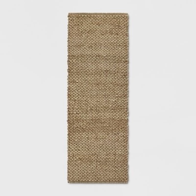 Woven Runner Rug Solid Neutral - Threshold™ 8 Woven Runner Rug Solid Neutral - Threshold™ - Image 8