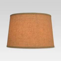 Textured Trim Lamp Shade Cream - Threshold™
