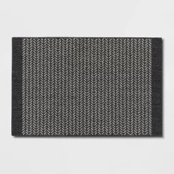 Herringbone Rug Gray - Threshold™ -Home Decor Store GUEST 8ffa1701 5eff 4e80 9b21 e7f9fed080fc