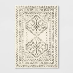 Distressed Persian Accent Rug Cream - Threshold™ 13 Distressed Persian Accent Rug Cream - Threshold™ -Home Decor Store GUEST 91802619 bef8 4417 9ab8 1417369246d2