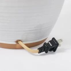 Large Ceramic Jar Table Lamp (Includes LED Light Bulb) Gray - Threshold™ Designed With Studio McGee -Home Decor Store GUEST 93b45ca5 6ef6 4fc7 a67d 275dc50c6213