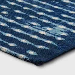 7' X 10' Outdoor Rug Indigo Dye - Threshold™