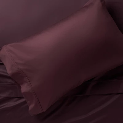 400 Thread Count Solid Performance Pillowcase Set - Threshold 1 400 Thread Count Solid Performance Pillowcase Set - Threshold