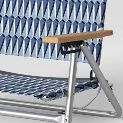 5 Position Beach Chair With Aluminum Frame & Wood Arms - Threshold™ -Home Decor Store GUEST 97ae4a09 d58f 41af b73d 625d9a0d66e8