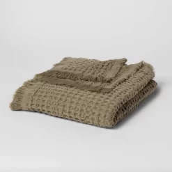 60"x80" Waffle Bed Throw - Threshold™ -Home Decor Store GUEST 9b432fa6 b54b 4526 9bd3 7c177033fa45