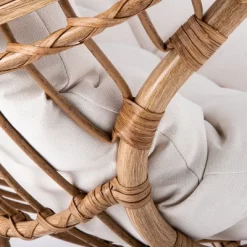 Wicker & Metal Outdoor Patio Chair, Egg Chair Natural - Threshold™ Designed With Studio McGee -Home Decor Store GUEST 9b8fd668 977a 4369 ae13 ebe87cd04f1d