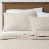Herringbone Flannel Sham Beige - Threshold™