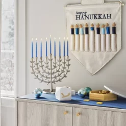 Tree Of Life Menorah Silver - Threshold™