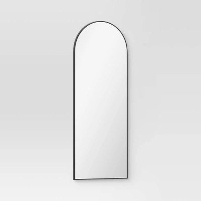 28" X 72" XL Arch Mirror Black - Threshold™ 2 28" X 72" XL Arch Mirror Black - Threshold™ - Image 2
