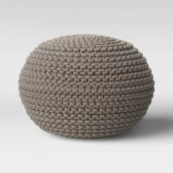 Cloverly Chunky Knit Pouf - Threshold™ -Home Decor Store GUEST a61f3344 e136 4fa9 a039 22e9c3a9de7f