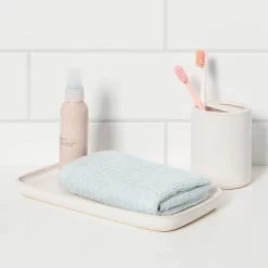 Ceramic Vanity Tray White - Threshold™