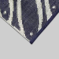 Minnows Outdoor Rug Navy - Threshold