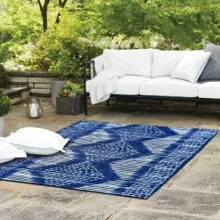 7' X 10' Outdoor Rug Indigo Dye - Threshold™ -Home Decor Store GUEST adbd2a70 92fe 4ff7 82bd d4bbdcc29b29
