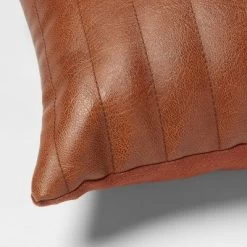 Lumbar Faux Leather Channel Stitch Decorative Throw Pillow - Threshold™ 7 Lumbar Faux Leather Channel Stitch Decorative Throw Pillow - Threshold™ -Home Decor Store GUEST b1248bcb 60a2 4ec2 9554 09261e433ec5