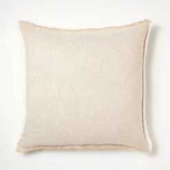Oversized Reversible Linen Square Throw Pillow With Frayed Edges - Threshold™ Designed With Studio McGee -Home Decor Store GUEST b24eae29 d0b8 4a56 a4ef 09c04c3955b4