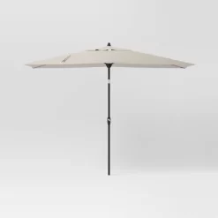 10'x6' Rectangular Market Patio Umbrella - Black Pole - Threshold™ -Home Decor Store GUEST b4eeb8ee a2c9 4842 b05f 2e6c58b30938