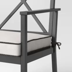 2pc Searsburg Aluminum Outdoor Patio Dining Chairs Arm Chairs Black - Threshold™ 7 2pc Searsburg Aluminum Outdoor Patio Dining Chairs Arm Chairs Black - Threshold™ -Home Decor Store GUEST b55b6a13 2bb5 4c95 a602 021a74e120c6