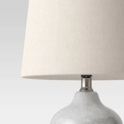 Assembled Ceramic Table Lamp Gray - Threshold™ 7 Assembled Ceramic Table Lamp Gray - Threshold™ -Home Decor Store GUEST b5840a57 b2c1 4e90 b715 6f6af5e82654