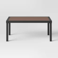 Bryant 2pc Faux Wood Patio Loveseat & Coffee Table - Gray/Natural - Threshold™ -Home Decor Store GUEST ba083347 617b 4dd4 8a16 a648e7fd009c