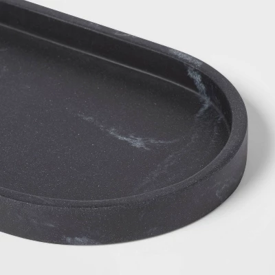 Marble Bath Tray Black - Threshold™ 3 Marble Bath Tray Black - Threshold™ - Image 3